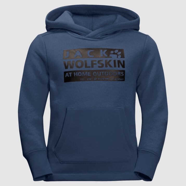 Hoody Jack Wolfskin Brand Niños Azul Marino Mexico-1163982